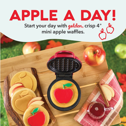 Apple Mini Waffle Maker