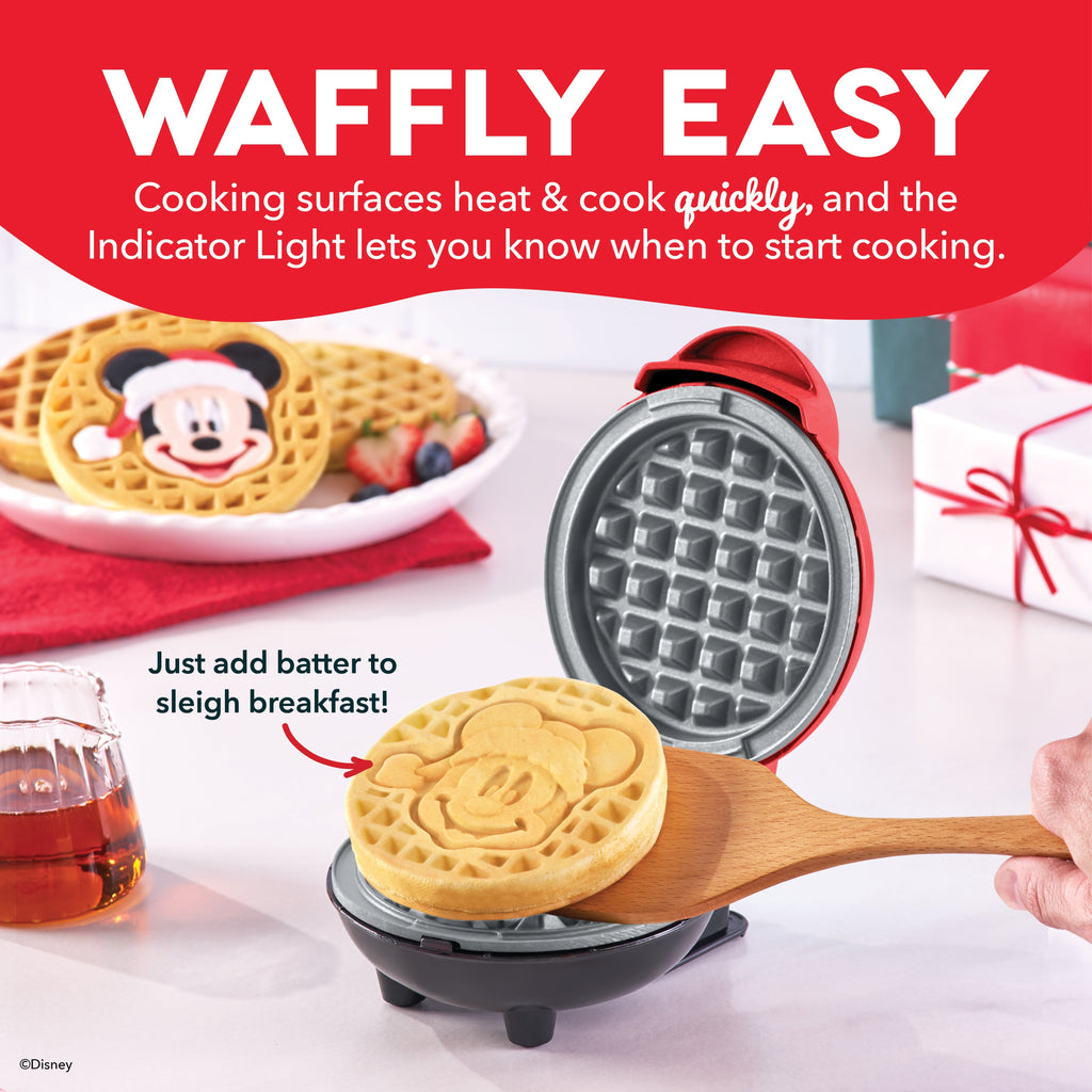 Mickey Mouse Santa Mini Waffle Maker